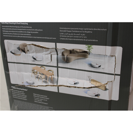 SALE OUT. Xiaomi Robot Vacuum X20+ EU | Xiaomi | Robot Vacuum (EU) | X20+ | Wet&Dry | Dust capacity 4 L | White | DAMAGED PACKAGING