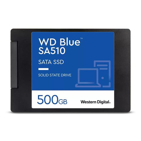 Western Digital Blue SA510 2,5 Zoll SSD, SATA 6G - 500 GB
