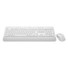 Logitech Desktop MK650 Signature [DE] BOLT white BT Mouse: Signature M650 for Busi. (400–4000 DPI)