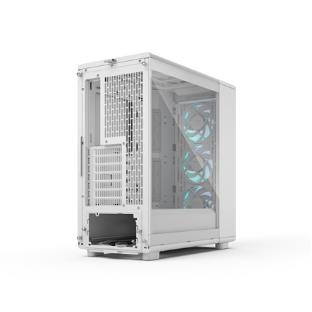 Fractal Design Epoch White RGB TG Clear tint PC-Gehäuse, Midi-Tower, ATX, Tempered Glass - weiß
