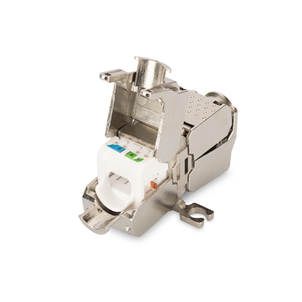 Digitus DN-93909  Field Termination Coupler CAT 6A, 500 MHz for AWG 22-26, fully shielded, keyst. design, 26x35x80