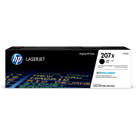 Toner HP 207X LaserJet M255dw/M283fxx Schwarz W2210X Ergiebigkeit 3.150 Seiten
