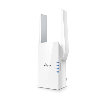 TP-LINK Extender RE505X 802.11ax 2.4GHz/5GHz 300+1200 Mbit/s 10/100/1000 Mbit/s Ethernet LAN (RJ-45) ports 1 MU-MiMO No no PoE Antenna type 2xExternal