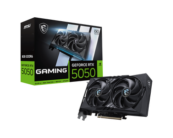 MSI GeForce RTX 5050 8G GAMING OC | NVIDIA | 8 GB | GeForce RTX 5050 | GDDR6 | HDMI ports quantity 1 | PCI Express Gen 5 x16 (uses x8)