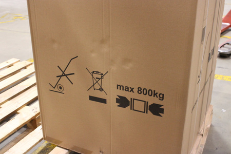 SALE OUT. Candy ECN2CQTEX186 Refrigerator, E, Freestanding, Combi, Height 185cm, Fridge net 235 L, Freezer net 120 L, Inox | Candy DAMAGED PACKAGING, DENT SIDE ON BOTTOM, DENT ON DOOR