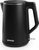Gorenje Kettle K15DWBK Electric 2200 W 1.5 L Stainless steel 360° rotational base Black
