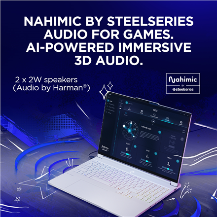 Lenovo Legion 7 16IAX10 | Glacier White | 16 " | OLED | WQXGA | 2560 x 1600 pixels | Intel Core Ultra 9 | 275HX | 32 GB | CSODIMM DDR5 | Solid-state drive capacity 2000 GB | NVIDIA GeForce RTX 5070 | GDDR7 | 8 GB | Windows 11 Home | 802.11be | Bluetooth v