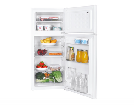Candy Refrigerator | CDH1S313EW | Energy efficiency class E | Free standing | Double Door | Height 114 cm | Fridge net capacity 89 L | Freezer net capacity 28 L | 40 dB | White