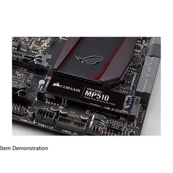 Corsair Force Series SSD MP510 960 GB, SSD form factor M.2 2280, SSD interface PCIe Gen3x4, Write speed 3000 MB/s, Read speed 3480 MB/s