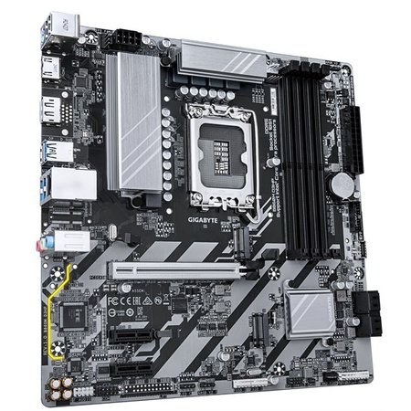 Gigabyte B860M D3HP | Processor family Intel | Processor socket LGA1851 | DDR5 | Supported hard disk drive interfaces M.2, SATA | Number of SATA connectors 4