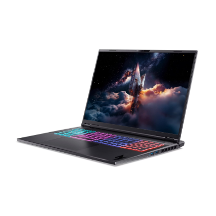 Acer | Nitro 18 AI AN18-61-R25V | Obsidian Black | 18 " | IPS | WQXGA | 2560 x 1600 pixels | AMD Ryzen AI 7 | 350 | 16 GB | DDR5 | Solid-state drive capacity 1000 GB | NVIDIA GeForce RTX 5060 | GDDR7 | 8 GB | Windows 11 Home | 802.11ax | Bluetooth version