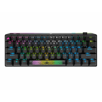 Corsair Gaming Keyboard  K70 PRO MINI, RGB LED light, NA, Black, Wireless