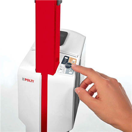 Polti Steam mop with integrated portable cleaner PTEU0306 Vaporetto SV650 Style 2-in-1 Power 1500 W, Water tank capacity 0.5 L, Red/White