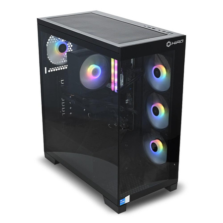 Komputer HIRO Aurora AMD Ryzen 5 7600, RTX 4060 8GB, 16GB RAM, 1TB SSD, WIFI, W11H
