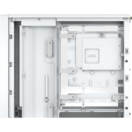 Corsair PC Case | Frame 4000D Modular | White | Mid-Tower | Power supply included No
