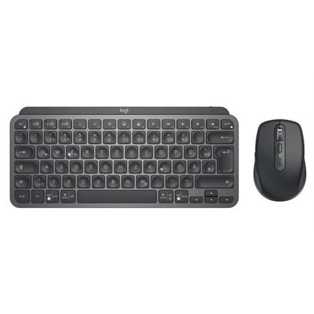 Logitech Desktop MX Keys Mini Combo for Busi. BOLT [DE] darkgrey BT Mouse: MX Anywhere 3 (Akku), USB-C-Ladekabel