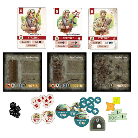 GRA NIEUSTRASZENI STALINGRAD - podstawa - OGRY GAMES