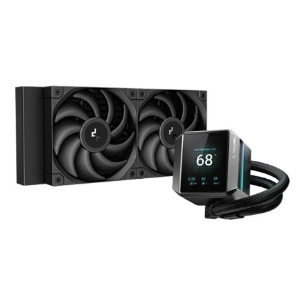 DeepCool Mystique LCD 240 Komplett-Wasserkühlung - 240mm
