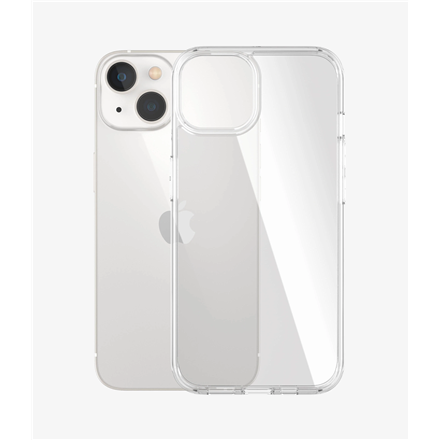PanzerGlass HardCase Apple iPhone 14/13 Clear Wireless charging compatible; 100% recycled frame material