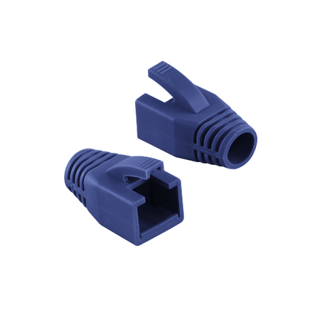 Logilink | RJ45 Plug Strain Relief Boot, 8.0mm (50 pcs.) | MP0035B | Blue