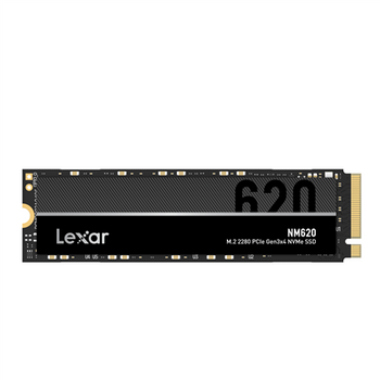 Lexar M.2 NVMe SSD LNM620 1000 GB SSD form factor M.2 2280 SSD interface PCIe Gen3x4 Write speed 3000 MB/s Read speed 3300 MB/s