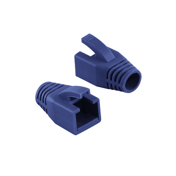 Logilink | RJ45 Plug Strain Relief Boot, 8.0mm (50 pcs.) | MP0035B | Blue
