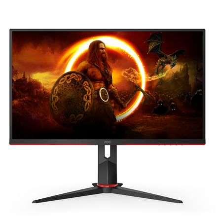 AOC Monitor Q27G2S/EU 27 ", IPS, QHD, 2560 x 1440, 16:9, 1 ms, 350 cd/m², Black, Headphone out (3.5mm), 165 Hz, HDMI ports quantity 2