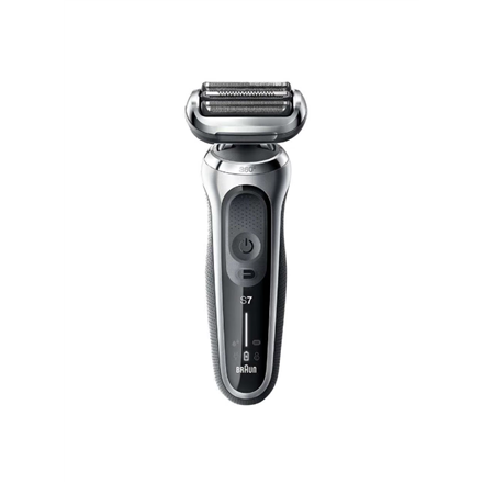 Braun Shaver 71-S7200cc Operating time (max) 50 min, Wet & Dry, Silver/Black