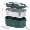 Adler | Electric lunch box with thermal bag | AD 4522 | 0.8 L | Plastic/Stainless steel | Green | Lid included