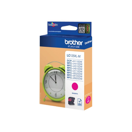 Brother LC125XLM | Ink Cartridge | Magenta