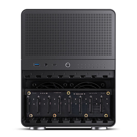 Jonsbo N3 NAS-Gehäuse - schwarz