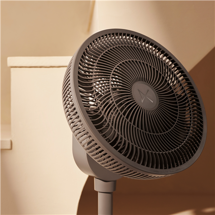 Duux | Fan | Whisper 2 | Stand Fan | Gray | Diameter 34 cm | Number of speeds 26 | Oscillation | 1.6-19 W | Remote control