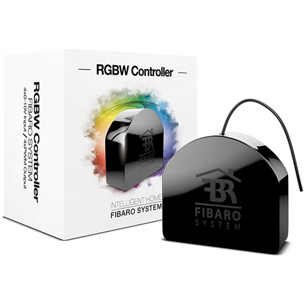 Fibaro RGBW Controller Z-Wave Plus Black