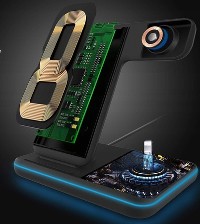 STACJA DOKUJĄCA ŁADOWARKA INDUKCYJNA BEZPRZEWODOWA