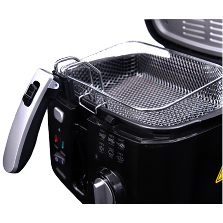 Mesko Deep fryer  MS 4908  Power 1800 W Capacity 2.5 L Black