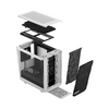 Fractal Design Meshify 2 Mini Micro-ATX Gehäuse - Tempered Glass, weiß