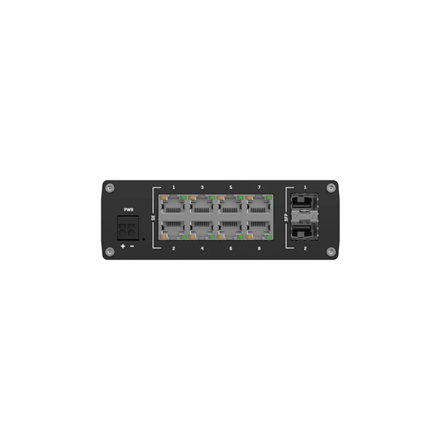 Teltonika Switch 8 GbE, 2 SFP ports | TSW210