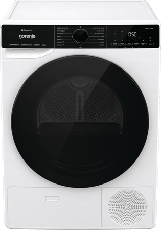 Dryer Machine | DPNA83WIFI | Energy efficiency class A+++ | Front loading | 8 kg | LED | Depth 62.5 cm | Wi-Fi | White