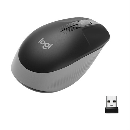 Mysz bezprzewodowa Logitech M190 czarno-szara