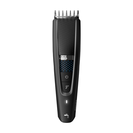 Philips Series 5000 Beard and Hair Trimmer HC5632/15 Cordless or corded Number of length steps 28 Step precise 1 mm Black