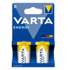 BATERIE ALKALICZNE VARTA R20 (typD) ENERGY 2szt New
