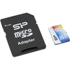 Silicon Power Elite UHS-1 Colorful 8 GB, MicroSDHC, Flash memory class 10, SD adapter