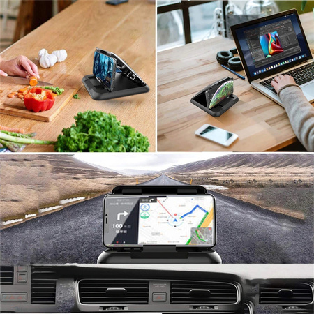 UCHWYT SAMOCHODOWY NA TELEFON NA KOKPIT DESKĘ AUTA