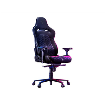 Razer Enki Ergonomic Gaming Chair EPU Synthetic Leather; Steel | Black