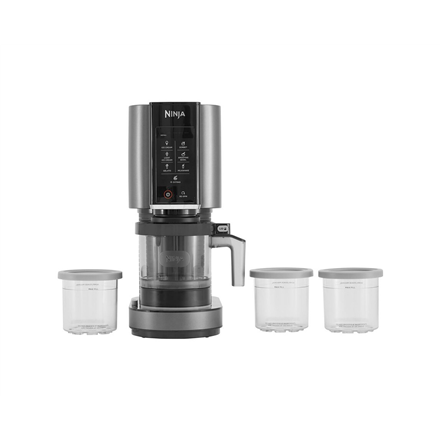 NINJA | Ice Cream Maker | NC300EU | Power 800 W | Capacity 3 x 0.473 L | Black/Grey