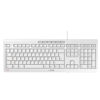 Cherry Keyboard STREAM [DE] white grey