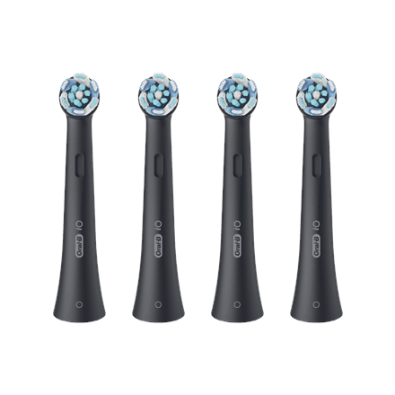 Oral-B Replaceable toothbrush heads | iO UltimateClean | Heads | For adults | Number of brush heads included 4 | Black