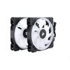 Corsair Dual Light Loop RGB LED PWM Fan, 2 Fan Pack with Lighting Node PRO LL140 RGB