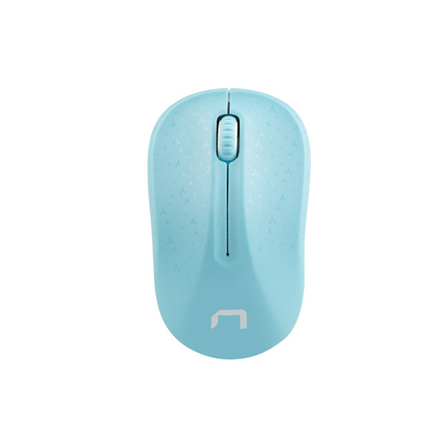 Natec Mouse, Toucan, Wireless, 1600 DPI, Optical, Blue/White Natec Mouse Blue/White Wireless