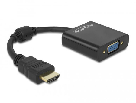 Adapter HDMI-A (M) &amp;gt; VGA (F) Delock